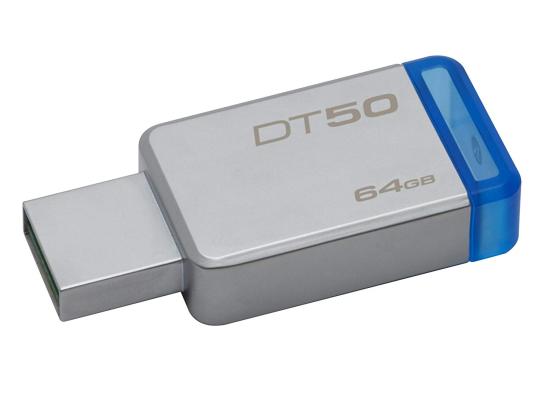 Kingston Datatraveler DT50 64GB USB 3.0 Flash Drive 